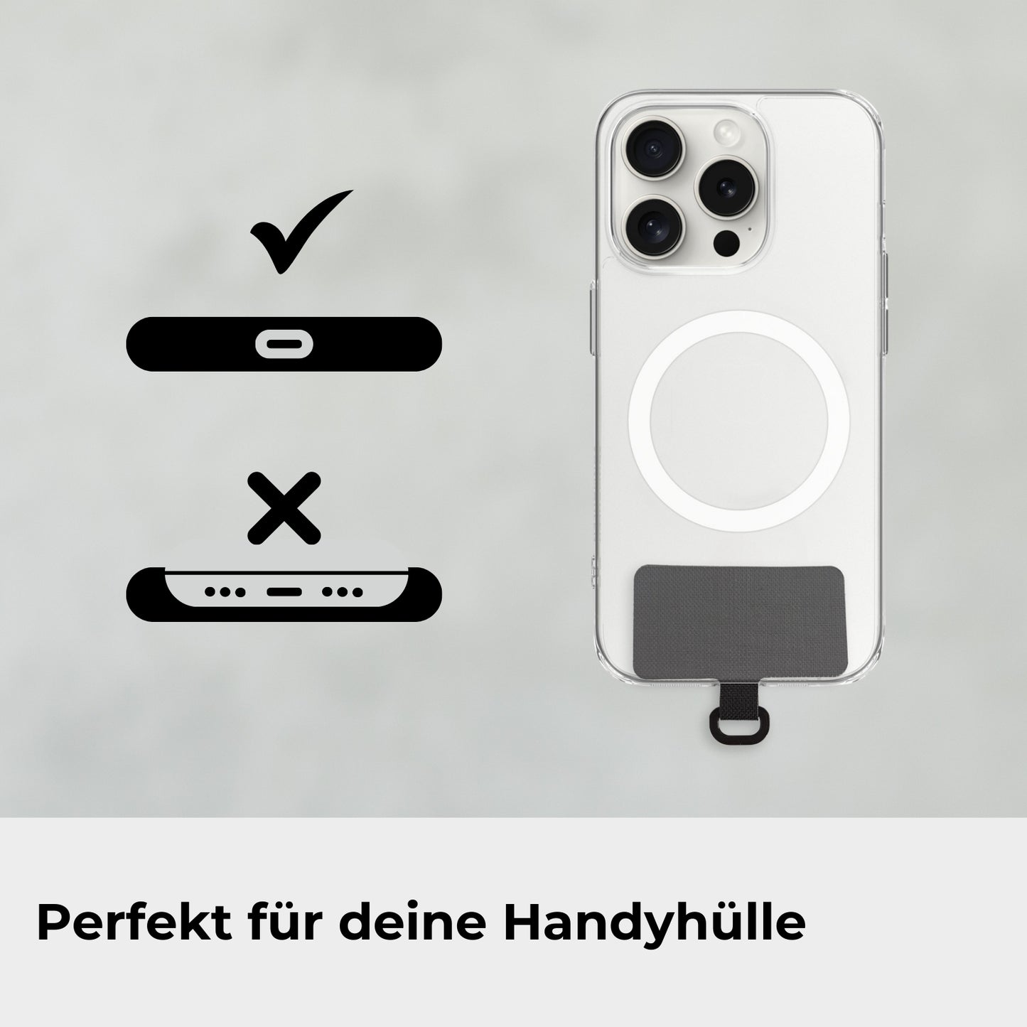 Halterung für Handyketten | Für jedes Modell