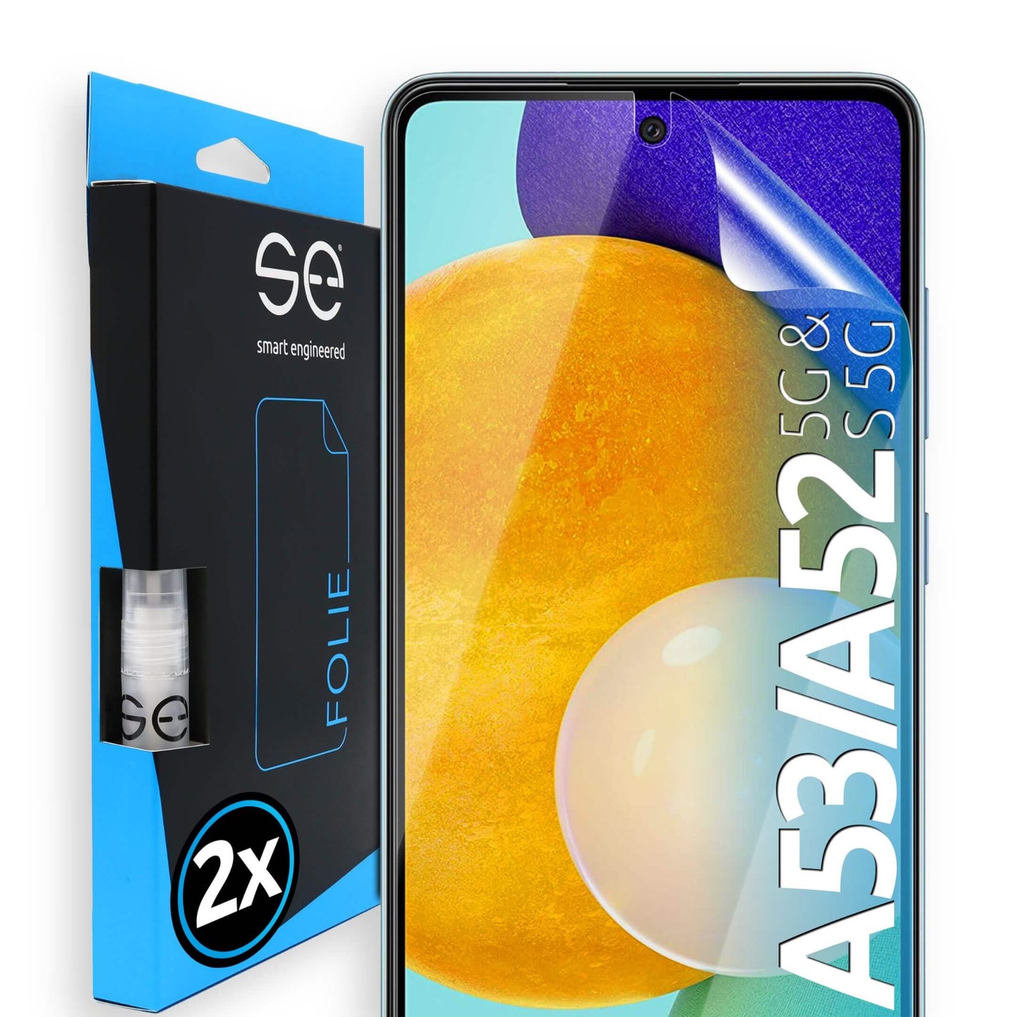 2x 3D Schutzfolie für Handydisplay