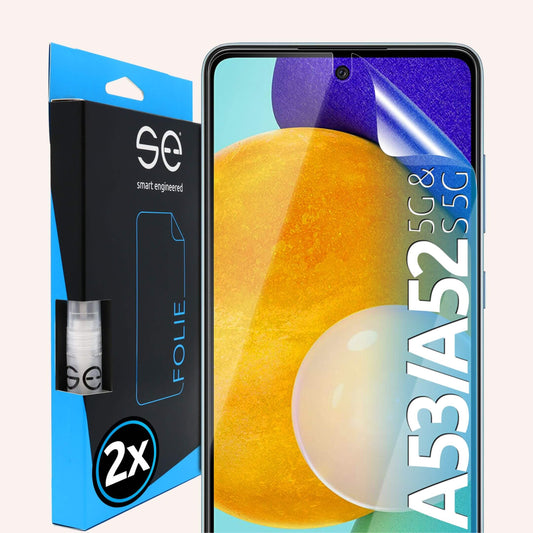 2x Schutzfolie für Samsung Galaxy A53 / A52