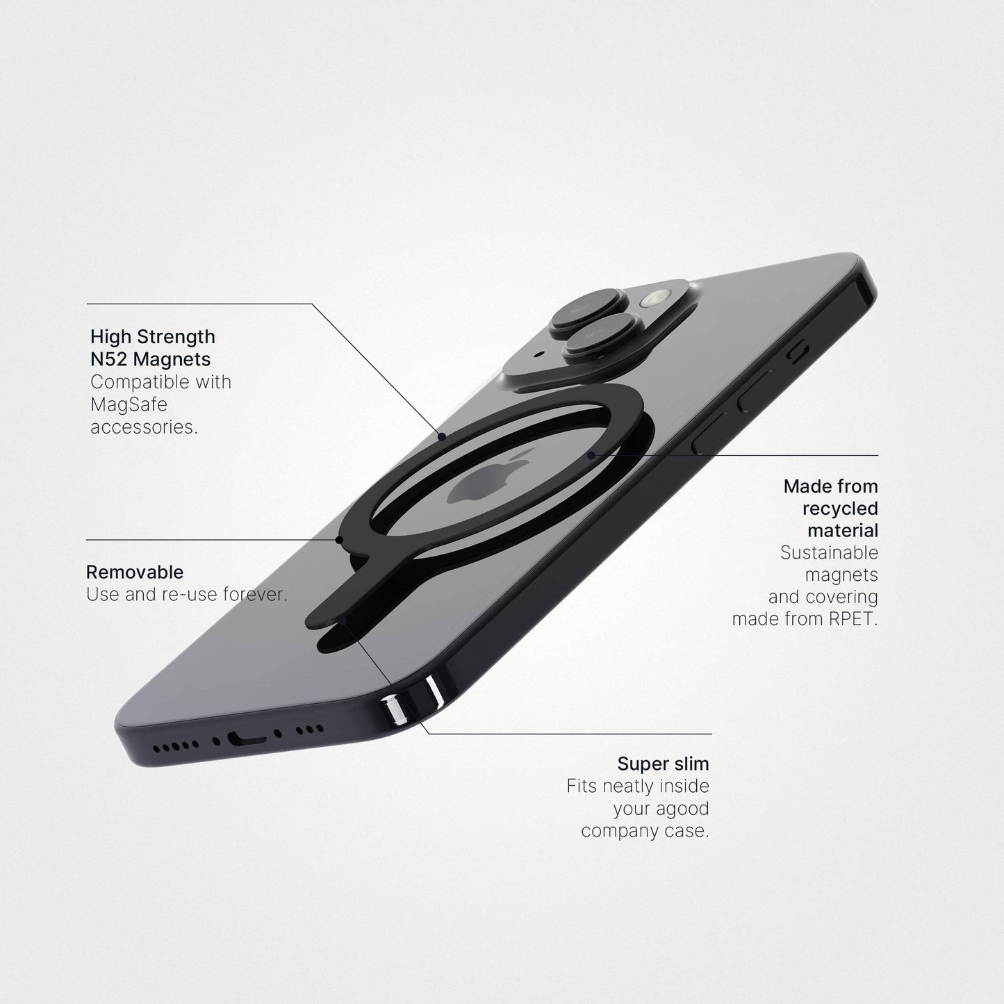 Zirkulärer MagSafe-Ring